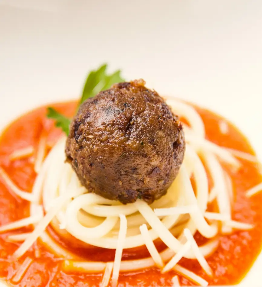 We cultivated the world’s first beef meatball.